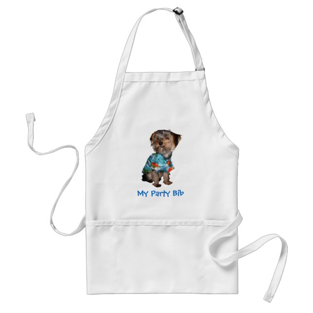 Avental Meu partido Bib Apron (Frente)