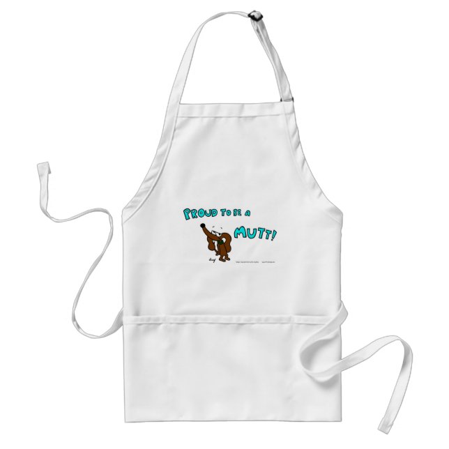 Avental Midge PROUD TO BE A MUTT Apron (Frente)