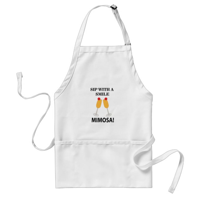Avental Mimosa Beba Com Um Sorriso Mimosa (Frente)