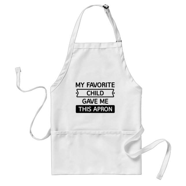 Avental Minha Criança Favorita Me Deu Este Apron (Frente)