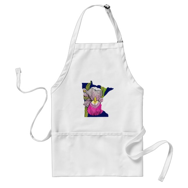 Avental Minnesota State Flower Apron (Frente)