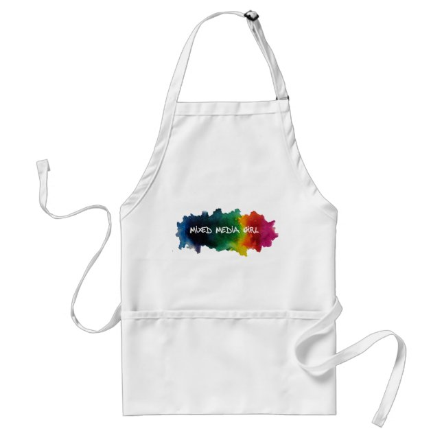 Avental Mixed Media Girl Apron (Frente)
