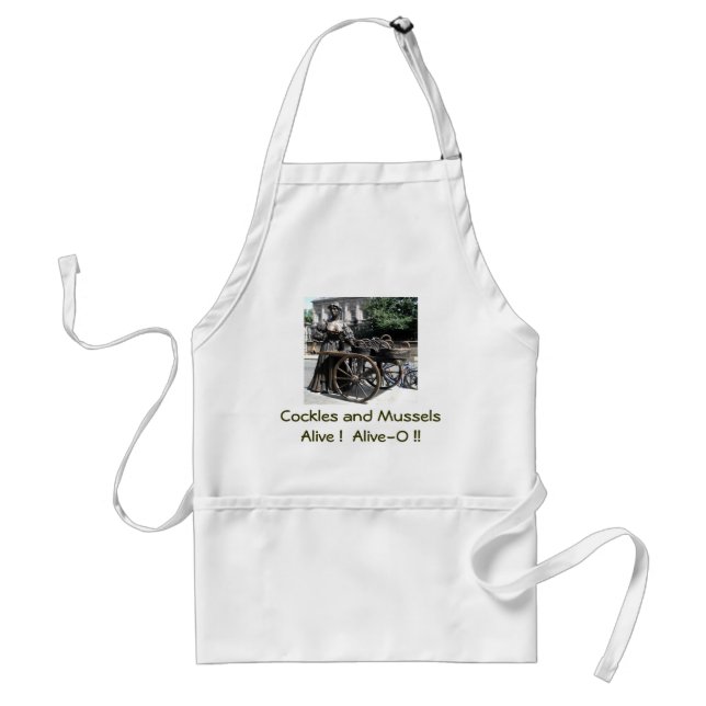 Avental Molly Malone e Wheelbarrow Ireland Apron (Frente)