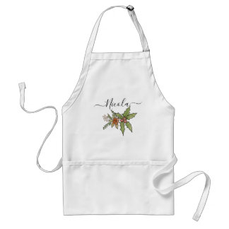 Avental Monogram Baking Apron - Custom Chef with Pockets