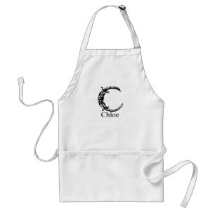 Avental Monograma extravagante: Chloe