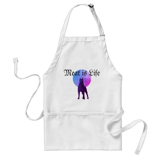 Avental Monty & Strong - Peaches Meat is Life Apron (Frente)