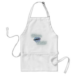 Avental Moon Child Boho Moon Fala Apron