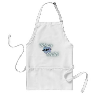 Avental Moon Child Boho Moon Fala Apron