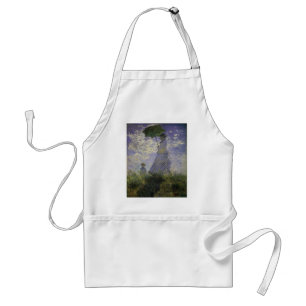 Avental Mulher com Guarda-Sol de Claude Monet, Arte Antigo