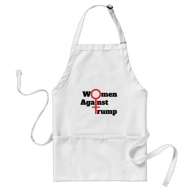 Avental Mulheres Contra Trump Apron (Frente)