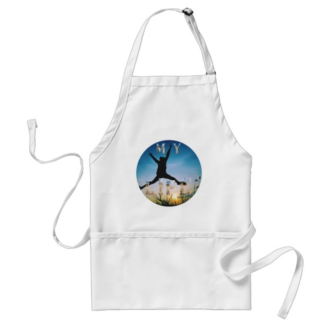Avental My Life – Inspirational Nature Design Apron (Frente)