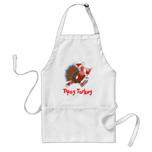 Avental Natal Tipsy Turquia (Martini)