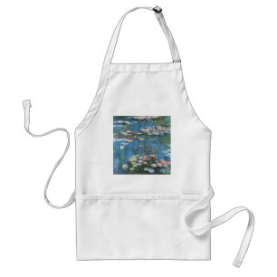 Avental Nenúfares por Claude Monet, Impressionismo Vintage