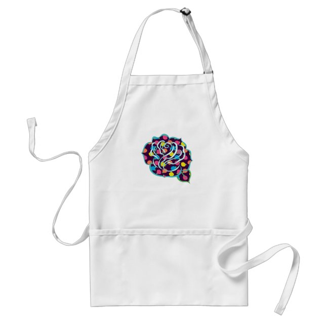 Avental Neon Rosa Apron (Frente)