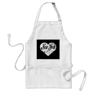 Avental New York Heart