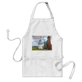 Avental Newburyport Range Lights, Massachusetts Apron