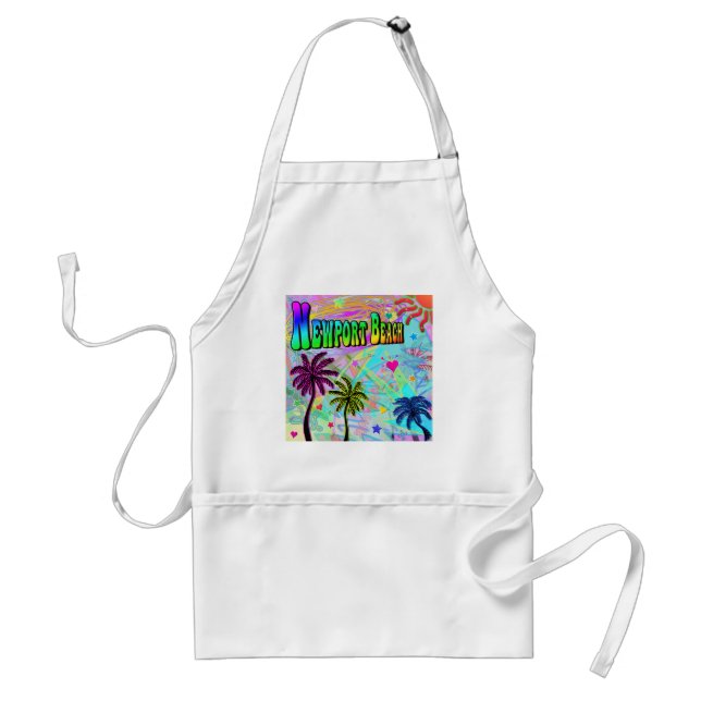 Avental Newport Beach Vivid Romance Apron (Frente)