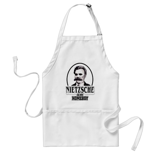 Avental Nietzsche é meu ficar em casa (Frente)