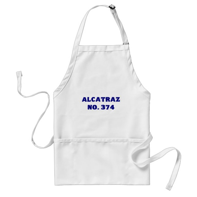 Avental No. 374 de Alcatraz (Frente)