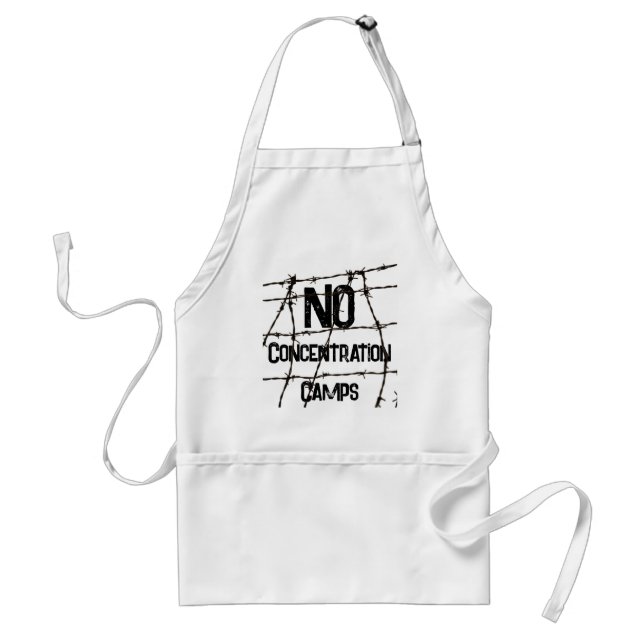 Avental No Concentration Camps Apron (Frente)
