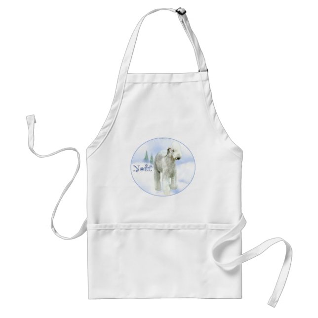 Avental Noel Bedlington Terrier (Frente)