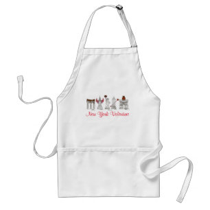 Avental NYC Nova Iorque Landmarks Dia de os namorados Love