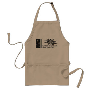 Avental NYC Urban Sketchers Apron