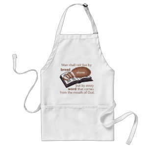 Avental O homem não vive só de pão, Apron