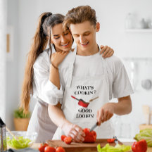 O que é Cookin' Good Lookin' Personalized Apron