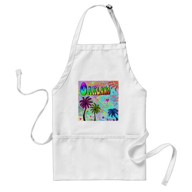 Avental Oakland Vivid Romance Apron (Frente)