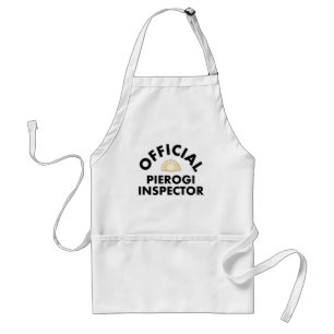 Avental Official Pierogi Inspector Apron