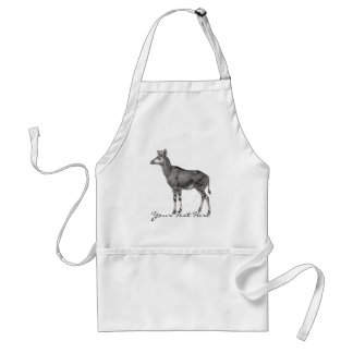 Avental Okapi do vintage