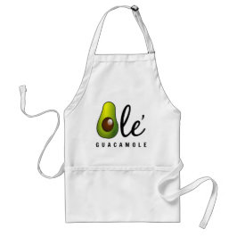 Avental Ole Guacamole Avocado Humor