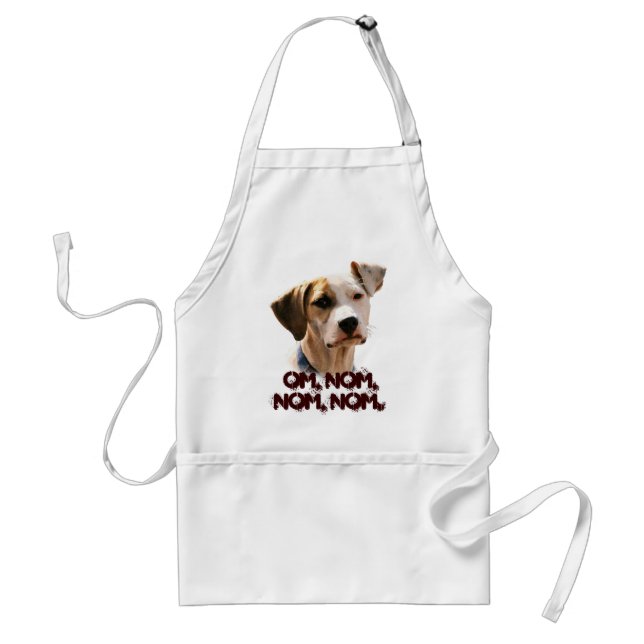 Avental Om, nom, nom. (Frente)