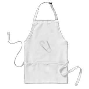 Avental open safety pin