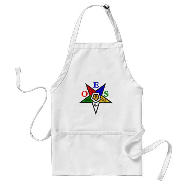 Avental Order Of Eastern Star Adult Apron  (Frente)