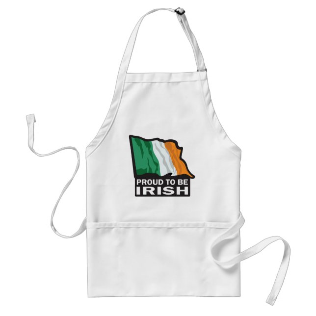 Avental Orgulho de ser irlandês/Rua. Dia de Patrick (Frente)