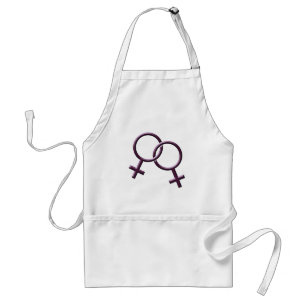 Avental Orgulho gay Apron, CHURRASCO de amor do mesmo sexo