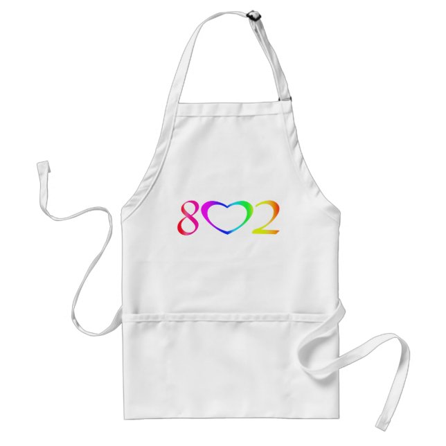 Avental Orgulho gay Rainbow (Frente)