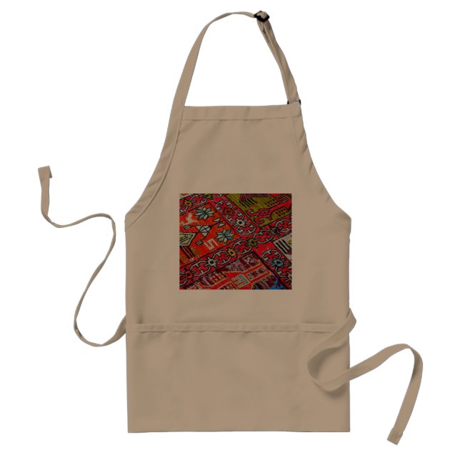 Avental Oriental persa, padrão turco, tapete (Frente)