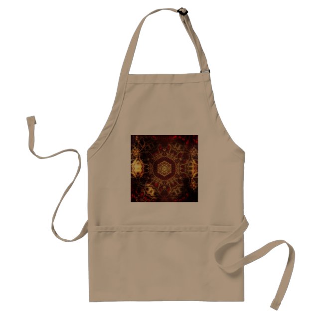 Avental Oriental Rug Adult Apron (Frente)