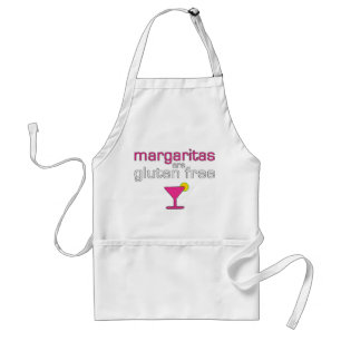 Avental Os Margaritas são sem glúten