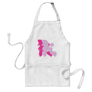 Avental Os pudins cor-de-rosa
