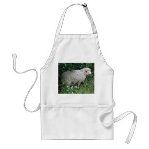 Avental Ovelhas Gananciosas Comendo Apron