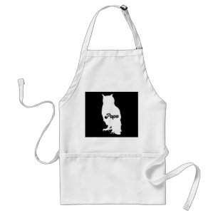 Avental Owl Lovers Papa Owl Love Family Figurume