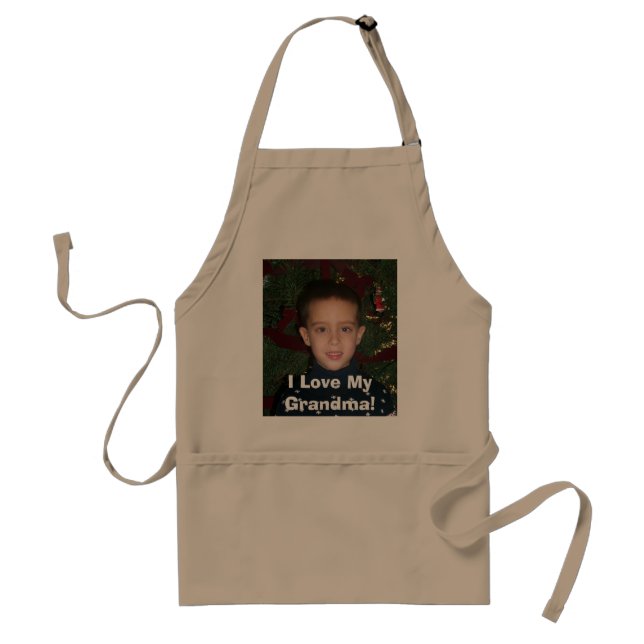 Avental P0002723 (2), eu amo minha avó! (Frente)