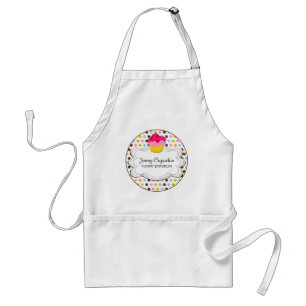 Avental Padaria de Cupcake Whimsso Personalizada Apron