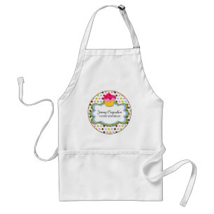 Avental Padaria de Cupcake Whimsso Personalizada Apron