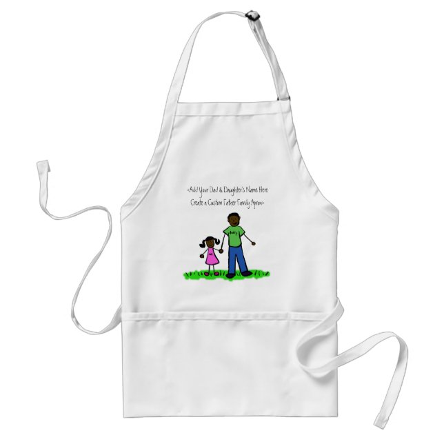 Avental Padre e Filha Personalizado Apron (Frente)