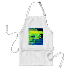 Avental Paisagem Abstrata Alien Neon